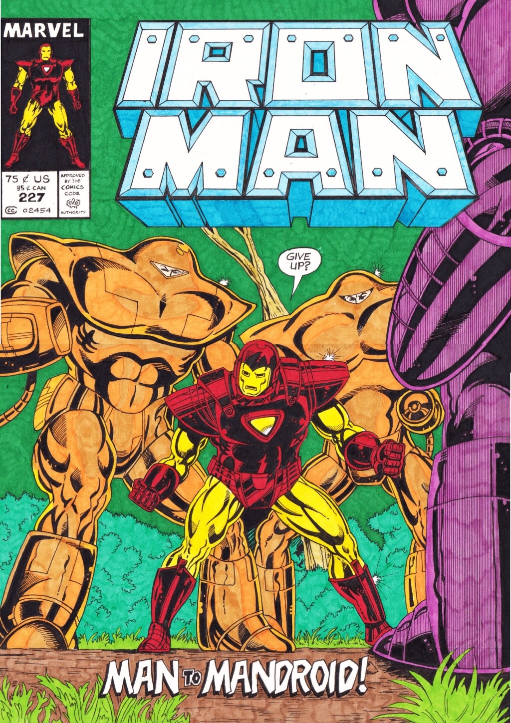 Iron Man: Man to Mandroid!