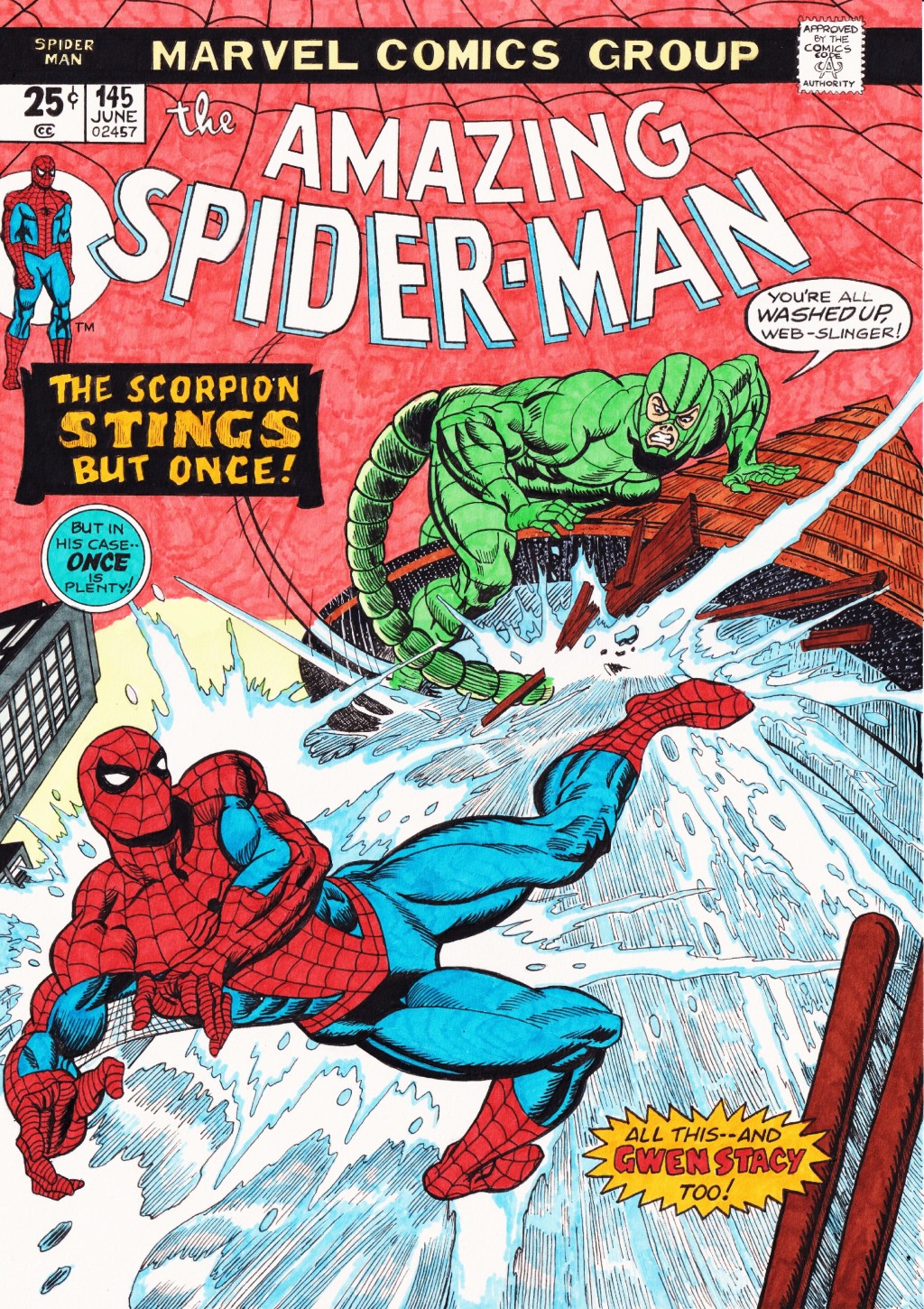 The Amazing Spiderman: The Scorpion stings but once!